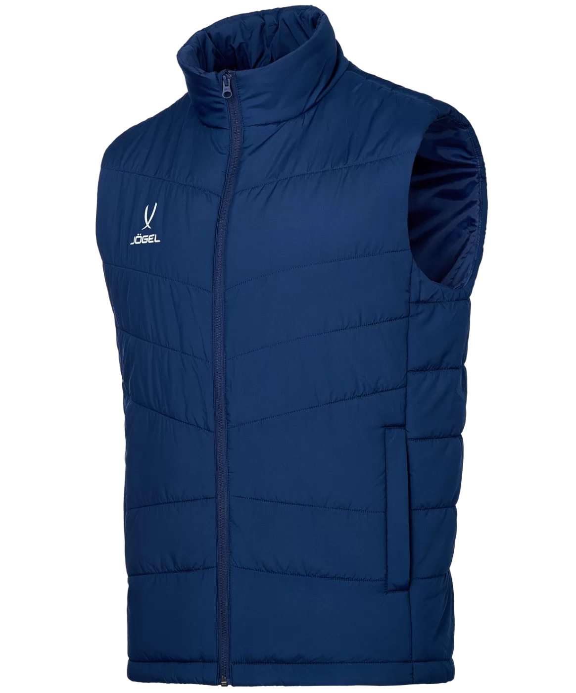 Фото Жилет утепленный ESSENTIAL Padded Vest 2.0, темно-синий, детский Jögel со склада магазина СпортЕВ