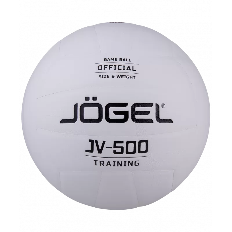 Фото Мяч волейбольный Jogel JV-500 белый 19094 со склада магазина СпортЕВ