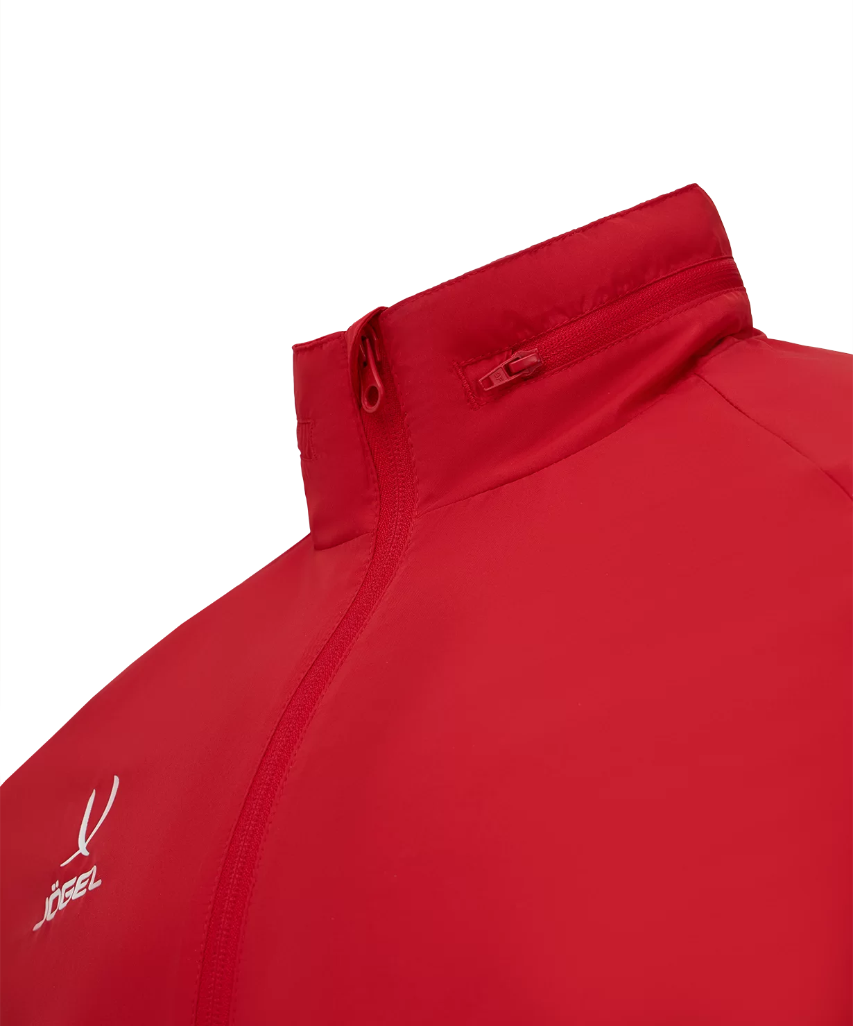 Фото Куртка ветрозащитная CAMP 2 Rain Jacket, красный, детский Jögel со склада магазина Спортев