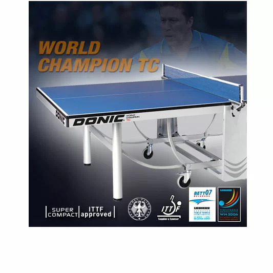 Фото Теннисный стол DONIC WORLD CHAMPION TC GREEN (без сетки) 400240-G со склада магазина Спортев