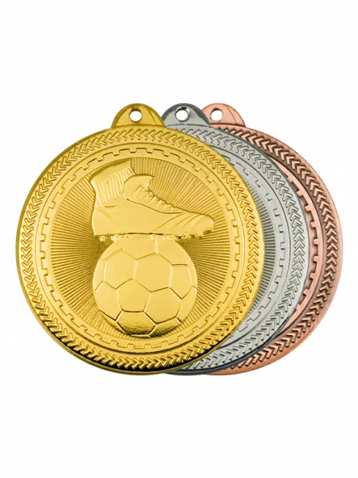 Фото Медаль MK118 d-50 мм футбол со склада магазина СпортЕВ