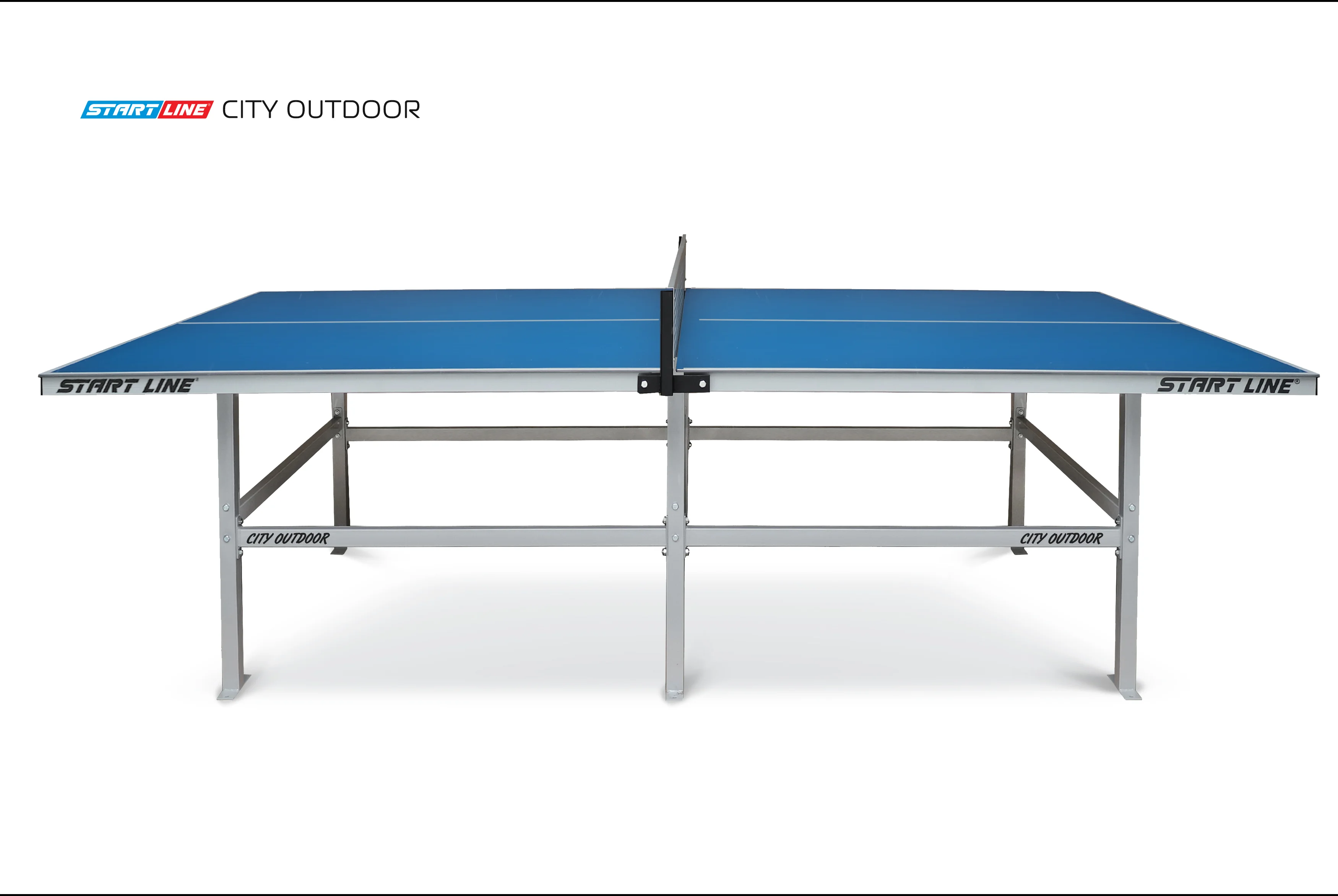 Фото Стол теннисный City Всепогодный с сеткой Синий со склада магазина Спортев