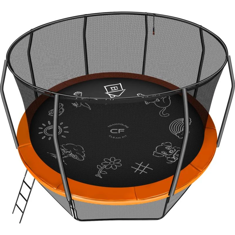 Фото Каркасный батут Clear Fit FamilyHop 14Ft со склада магазина Спортев