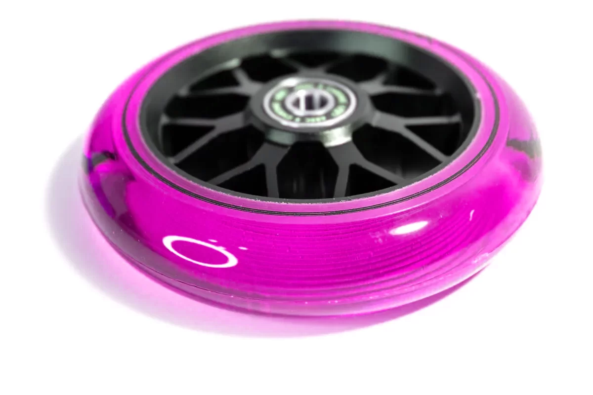 Фото Колесо для самоката TechTeam X-Treme 110 мм Форма Wind2 pink transparent со склада магазина СпортЕВ