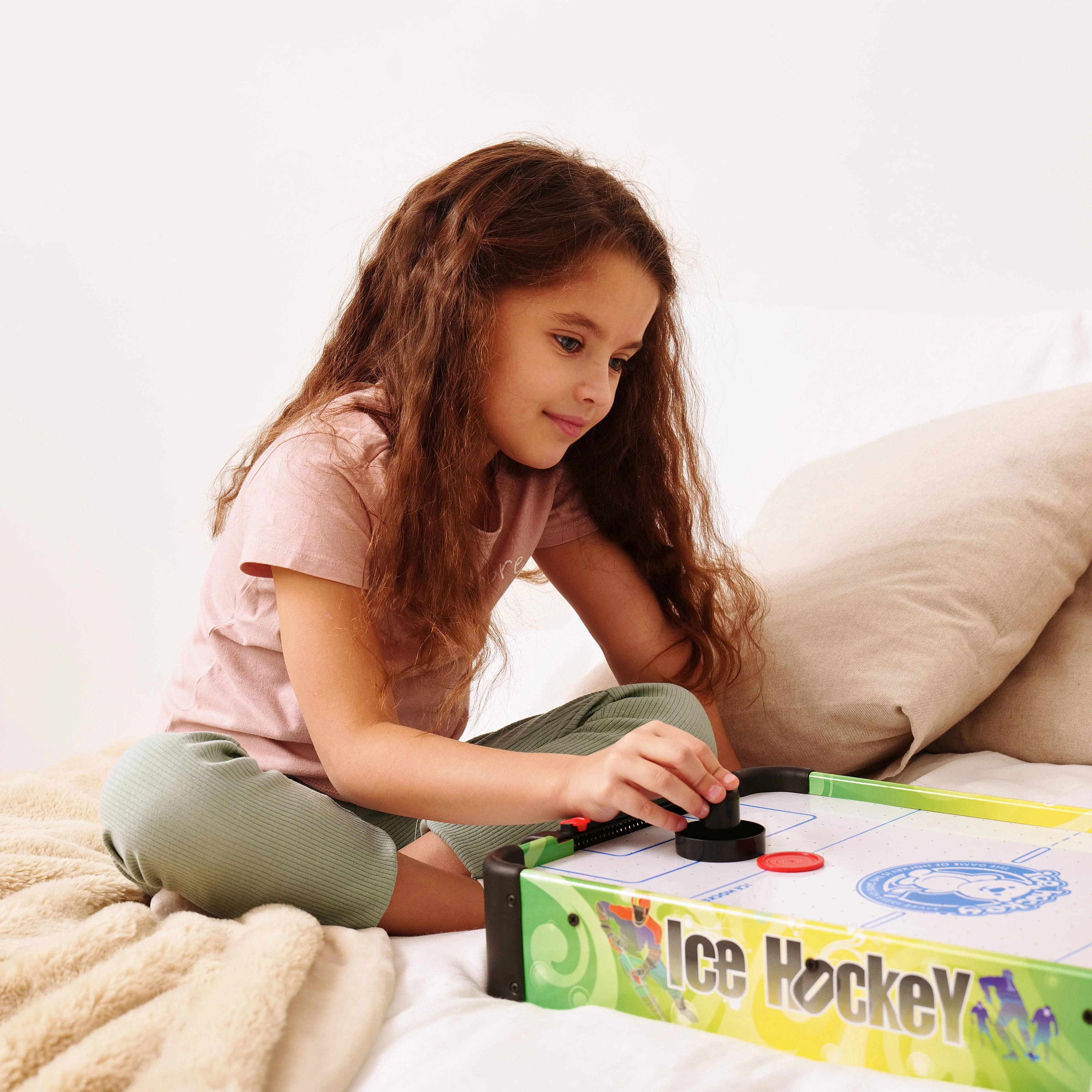 Фото Игровой стол - аэрохоккей DFC SB-AT-3001 со склада магазина Спортев