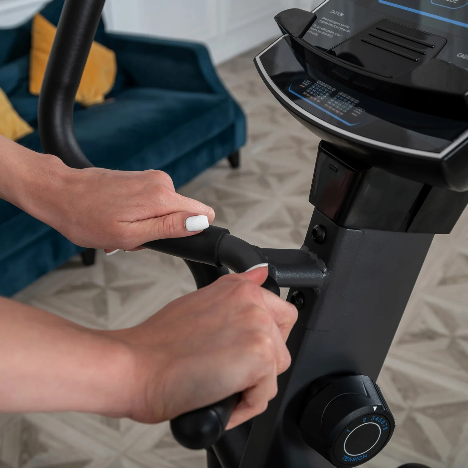 Фото Эллиптический тренажер DFC E95001 магн. со склада магазина Спортев