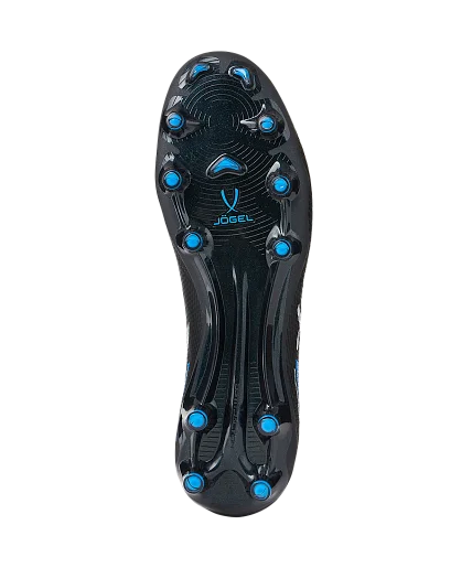 Бутсы Jogel Evofly FG Pro черный/голубой 4191 Фото Бутсы Jogel Evofly FG Pro черный/голубой 4191 со склада магазина Спортев