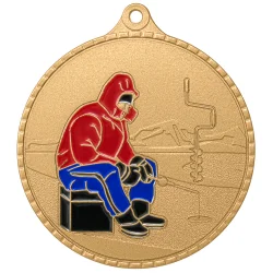 Медаль MZP 652-55/GМ зимняя рыбалка (D-55мм, s-2 мм)