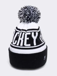 Шапка А&C с помпоном черная р.55-58 11693