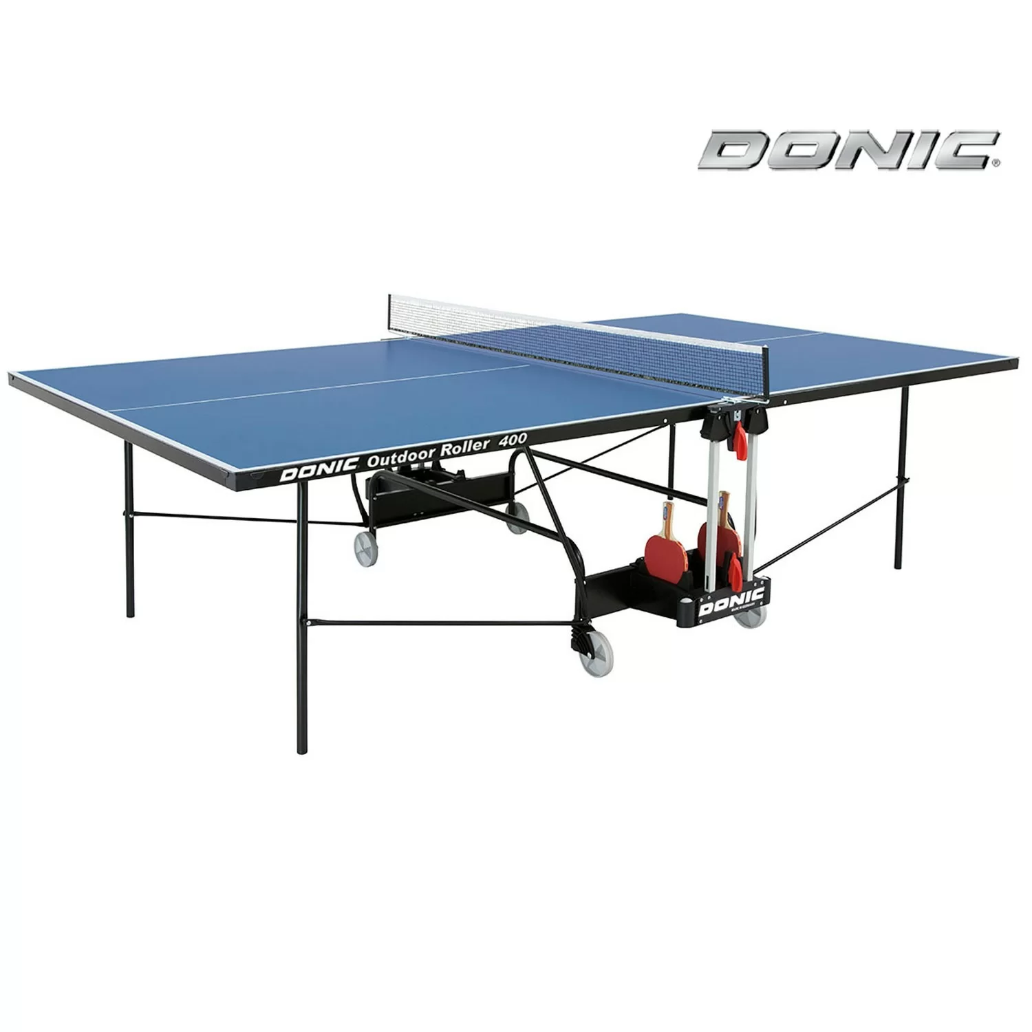 Фото Теннисный стол DONIC OUTDOOR ROLLER 400 BLUE 230294-B со склада магазина Спортев