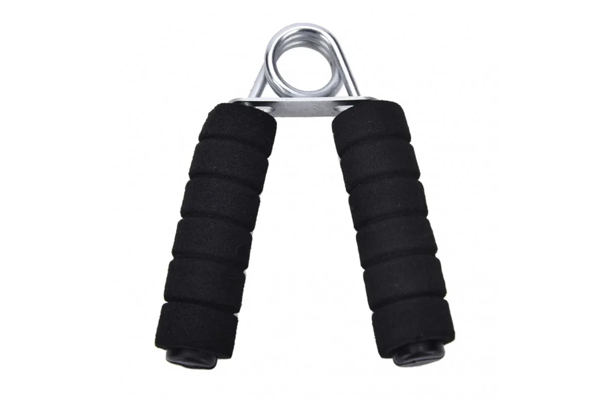 Фото Эспандер кистевой E43777 9х12,5 см черный 10020476 со склада магазина Спортев