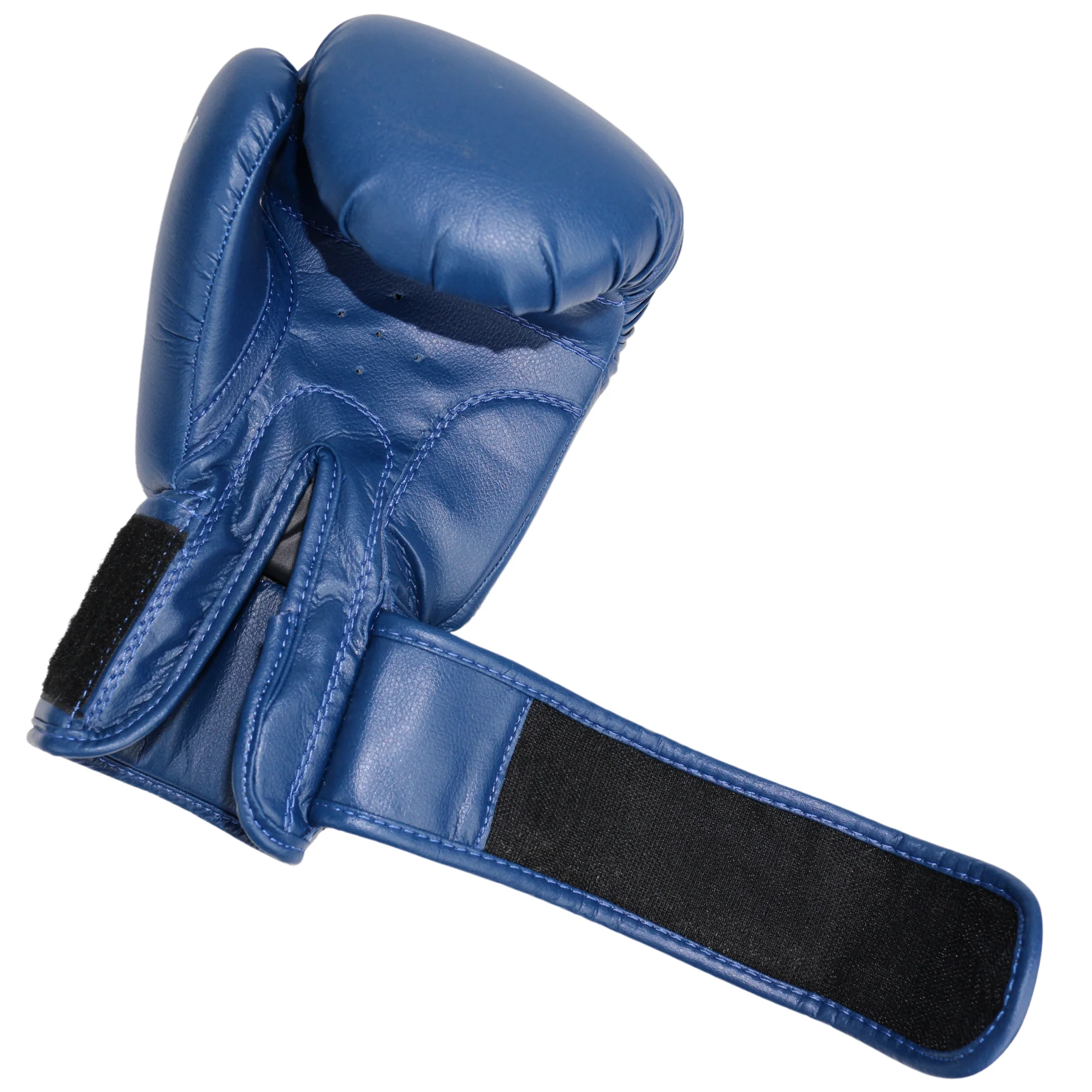 Фото Перчатки боксерские OxxFire Start синие 4493 со склада магазина Спортев