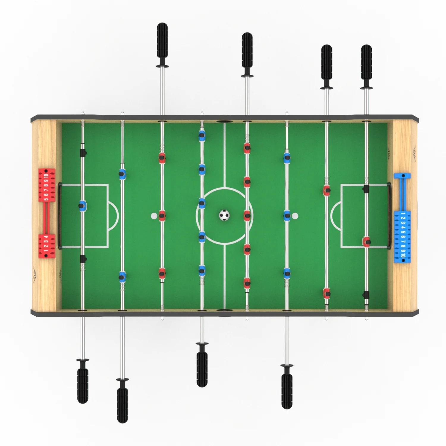 Фото Игровой стол - футбол DFC SILVERWOOD SB-ST-07 со склада магазина Спортев