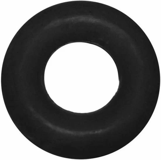 Фото Эспандер-кольцо кистевой 50 кг матовый черный ЭК-М-50 со склада магазина СпортЕВ