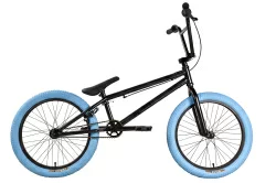 Велосипед Stark Madness BMX 4 (2025) серо-фиолетовый/черный/синий
