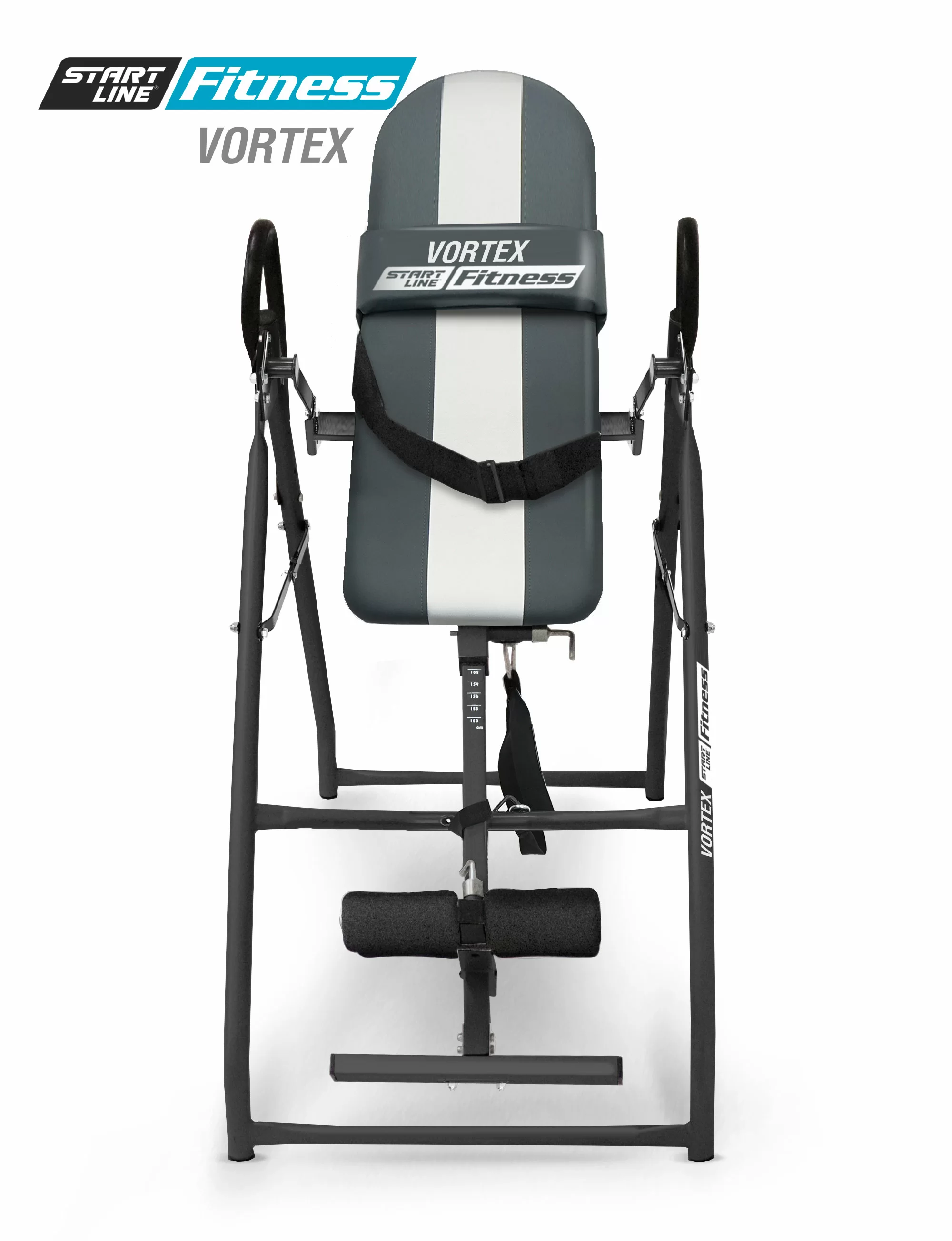 Фото Инверсионный стол Vortex серо-серебристый с подушкой со склада магазина СпортЕВ