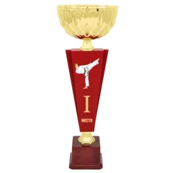 Кубок KB 6022 A карате (H- 39,5 см, D- 140 мм)