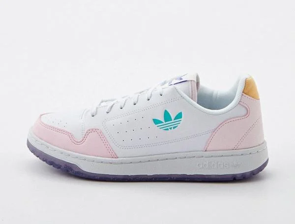 Кроссовки Adidas NY 90 белый/розовый GY1172 Фото Кроссовки Adidas NY 90 белый/розовый GY1172 со склада магазина Спортев
