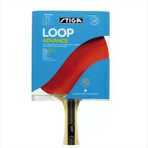 Фото Ракетка для настольного тенниса Stiga Loop Perform WRB Бальса накладка S1 1,7мм 1786-01 со склада магазина СпортЕВ