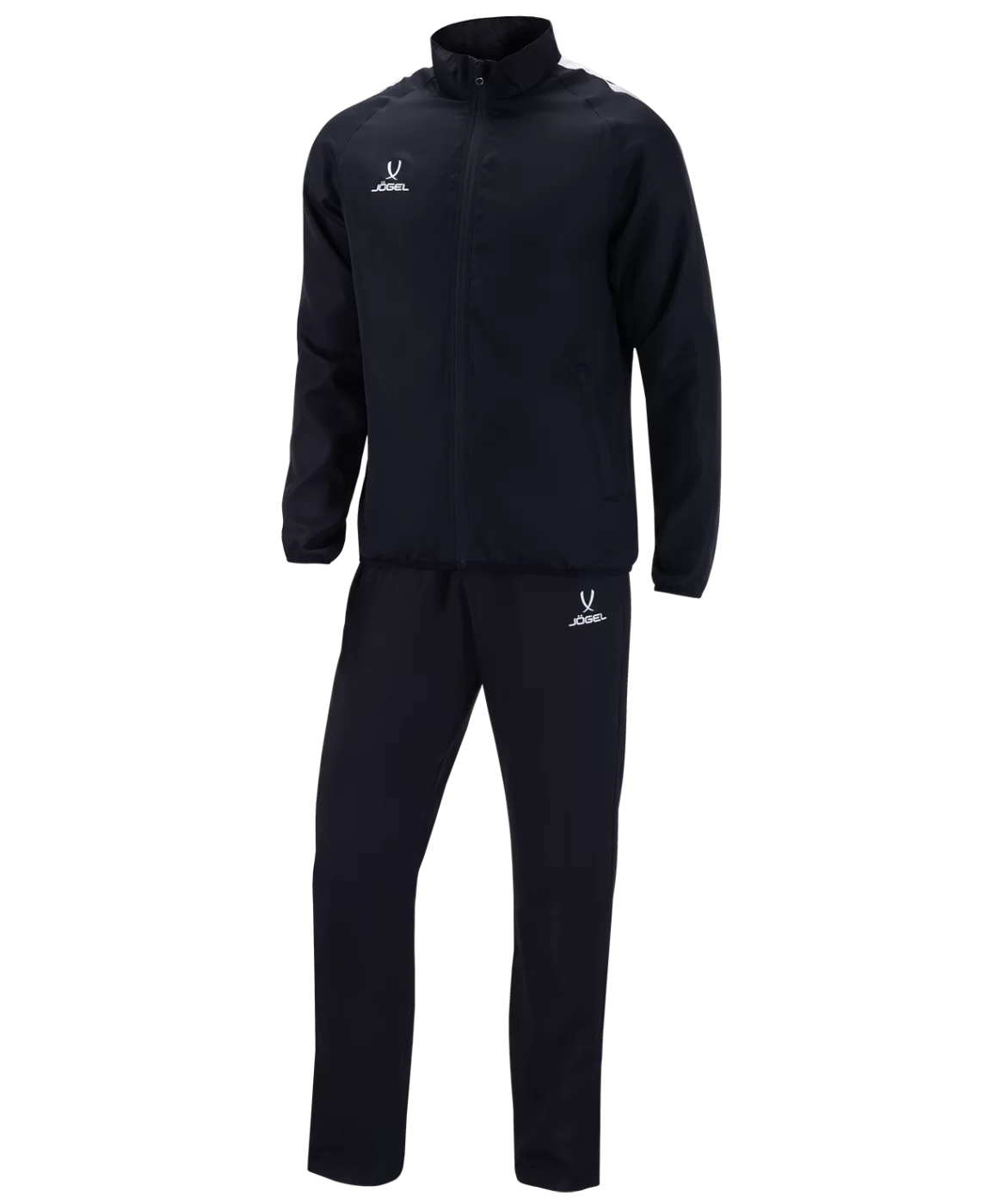 Фото Костюм спортивный CAMP Lined Suit, черный/черный Jögel со склада магазина СпортЕВ