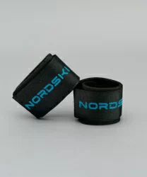 Липучки для лыж Nordski black/blue NSV465700