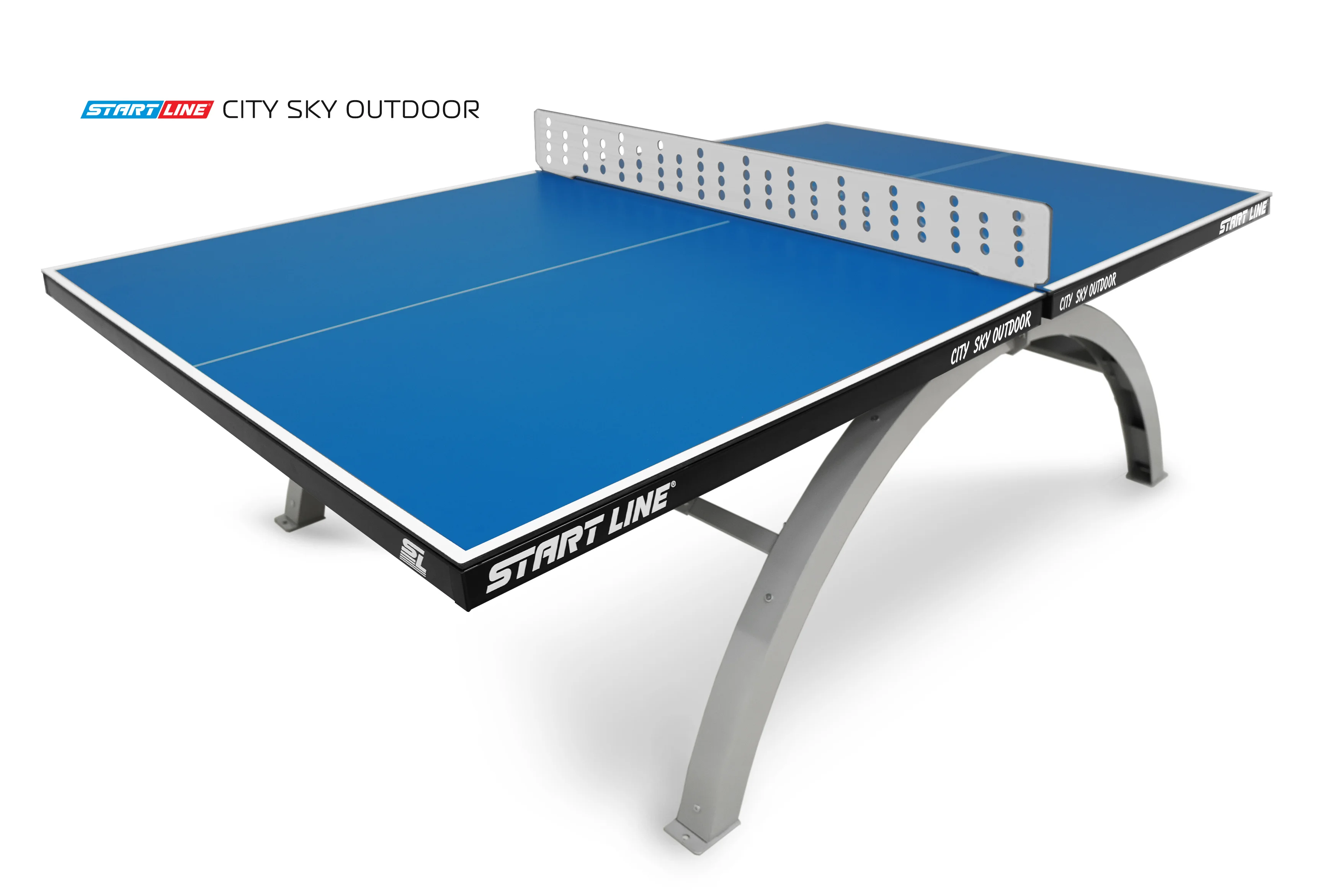 Фото Стол теннисный City SKY Всепогодный Синий со склада магазина Спортев