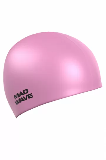 Фото Шапочка для плавания Mad Wave Pastel pink  M0535 04 0 11W со склада магазина СпортЕВ