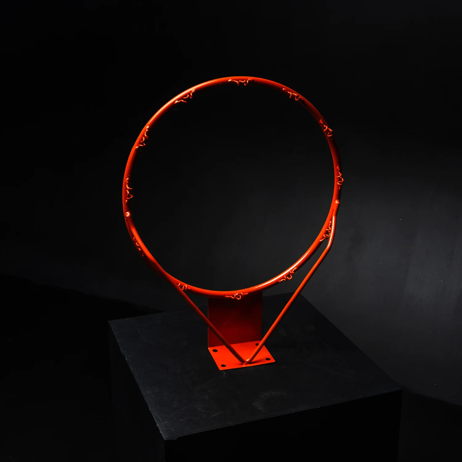 Фото Кольцо баскетбольное DFC R2 45см (18") оранж./красное со склада магазина Спортев