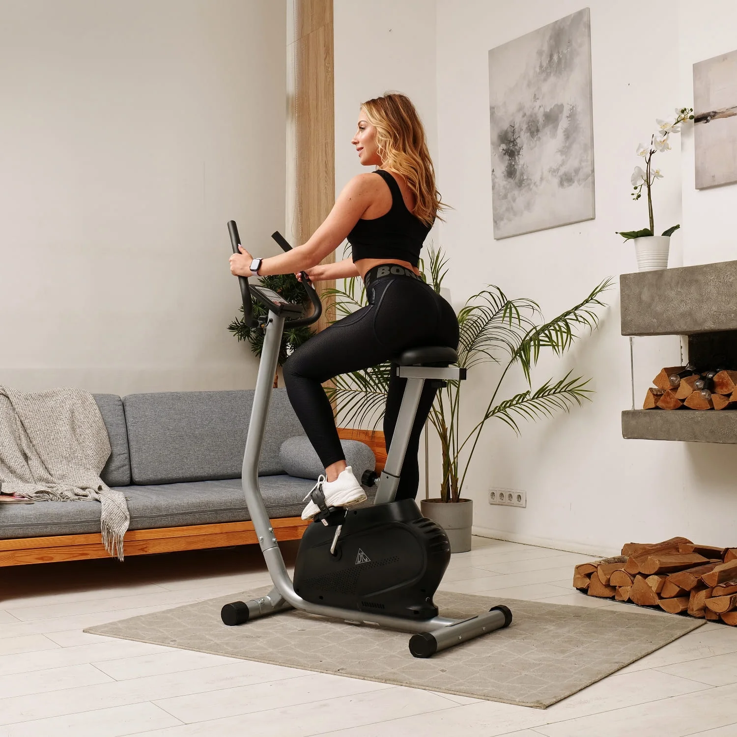 Фото Велотренажер DFC B5906P магнитный эл.привод со склада магазина Спортев