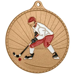 Медаль MZP 620-55/B хоккей с мячом (D-55мм, s-2 мм)