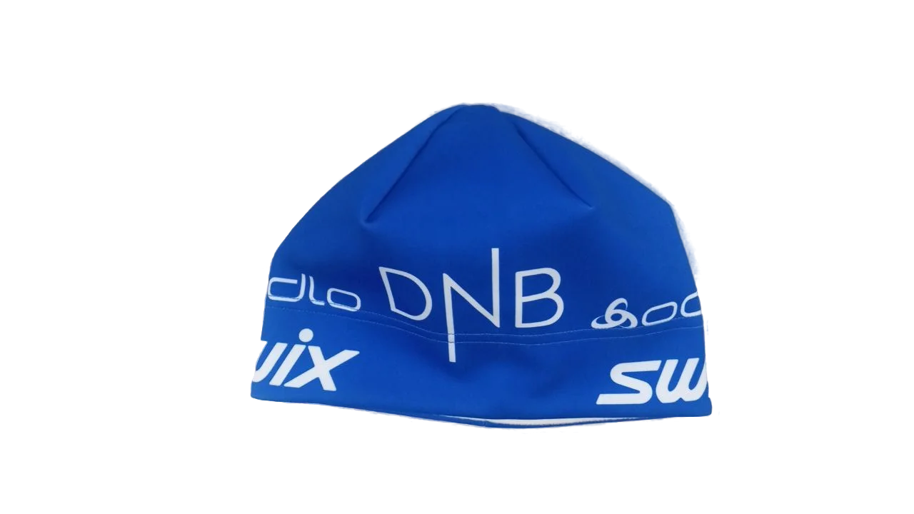 Фото Шапка гоночная с лого DnB синий со склада магазина Спортев