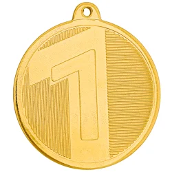 Медаль MZ 103-50/G 1 место (D-50мм, s-1,5 мм)