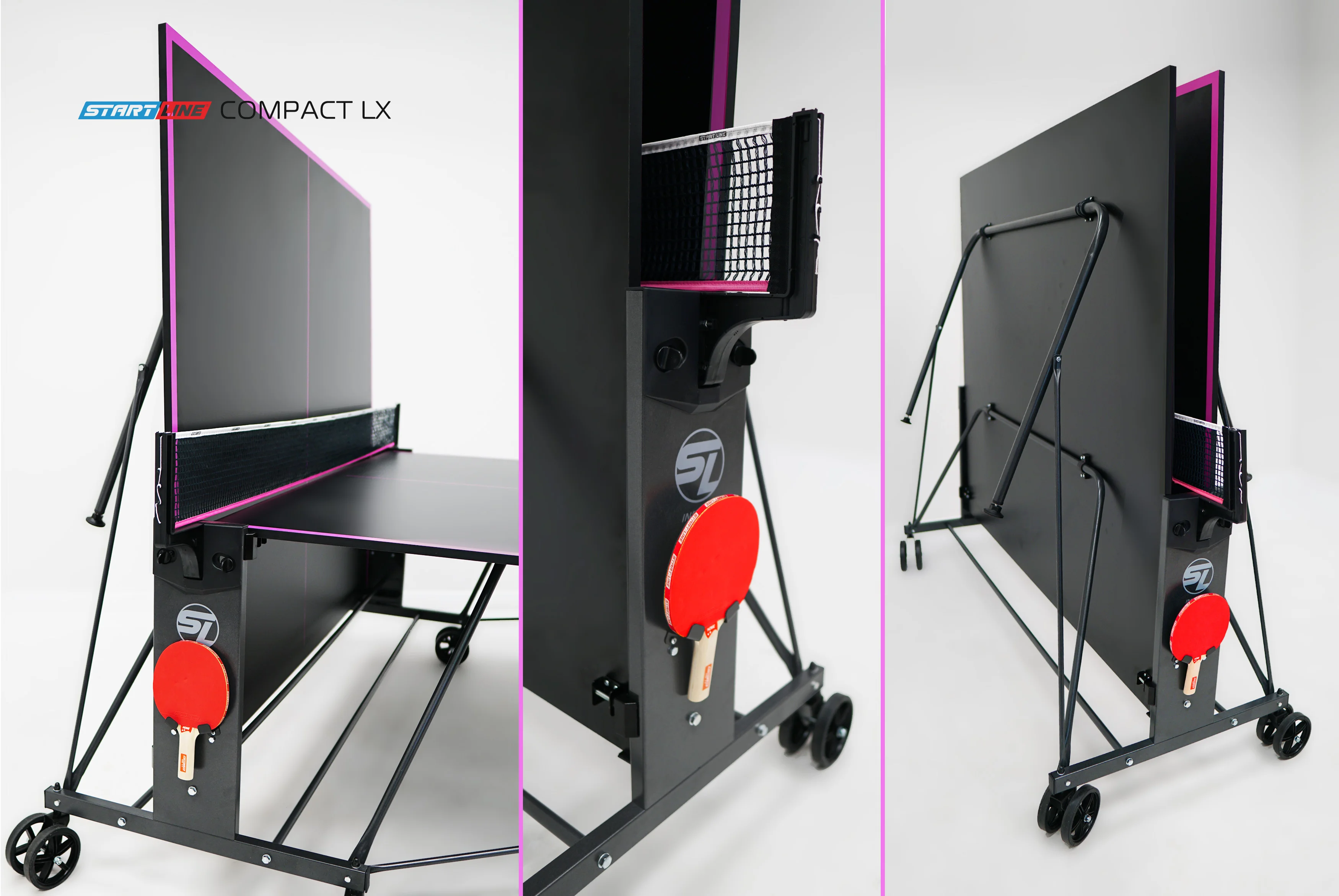 Фото Стол теннисный Compact LX Black со склада магазина Спортев