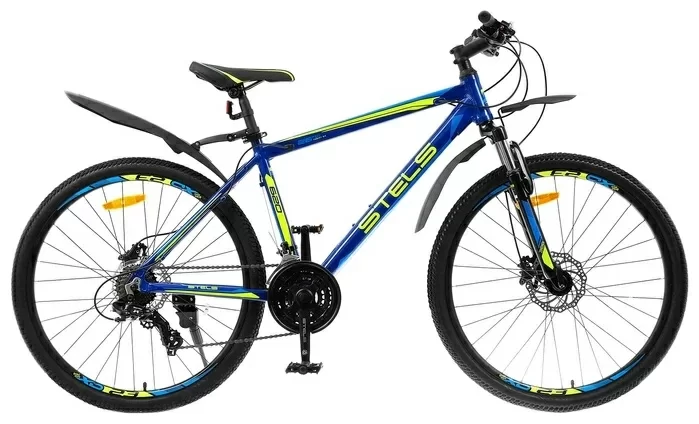Фото Велосипед Stels Navigator-620 D 26" (2021) темно-синий V010 со склада магазина СпортЕВ