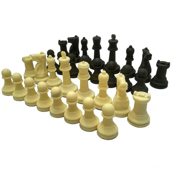 Фото Шахматные фигуры D26162 6 см пластик матовый со склада магазина СпортЕВ