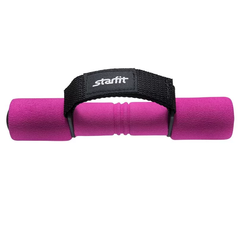 Гантели неопреновые 0.5 кг х 2 шт StarFit DB-203 розовые 7085 Фото Гантели неопреновые 0.5 кг х 2 шт StarFit DB-203 розовые 7085 со склада магазина Спортев