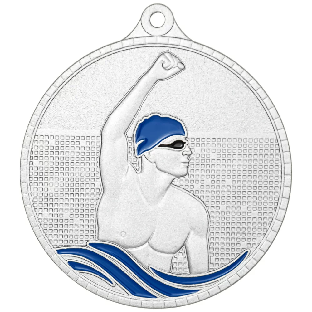 Фото Медаль MZP 604-55/S плавание (D-55мм, s-2 мм) со склада магазина Спортев