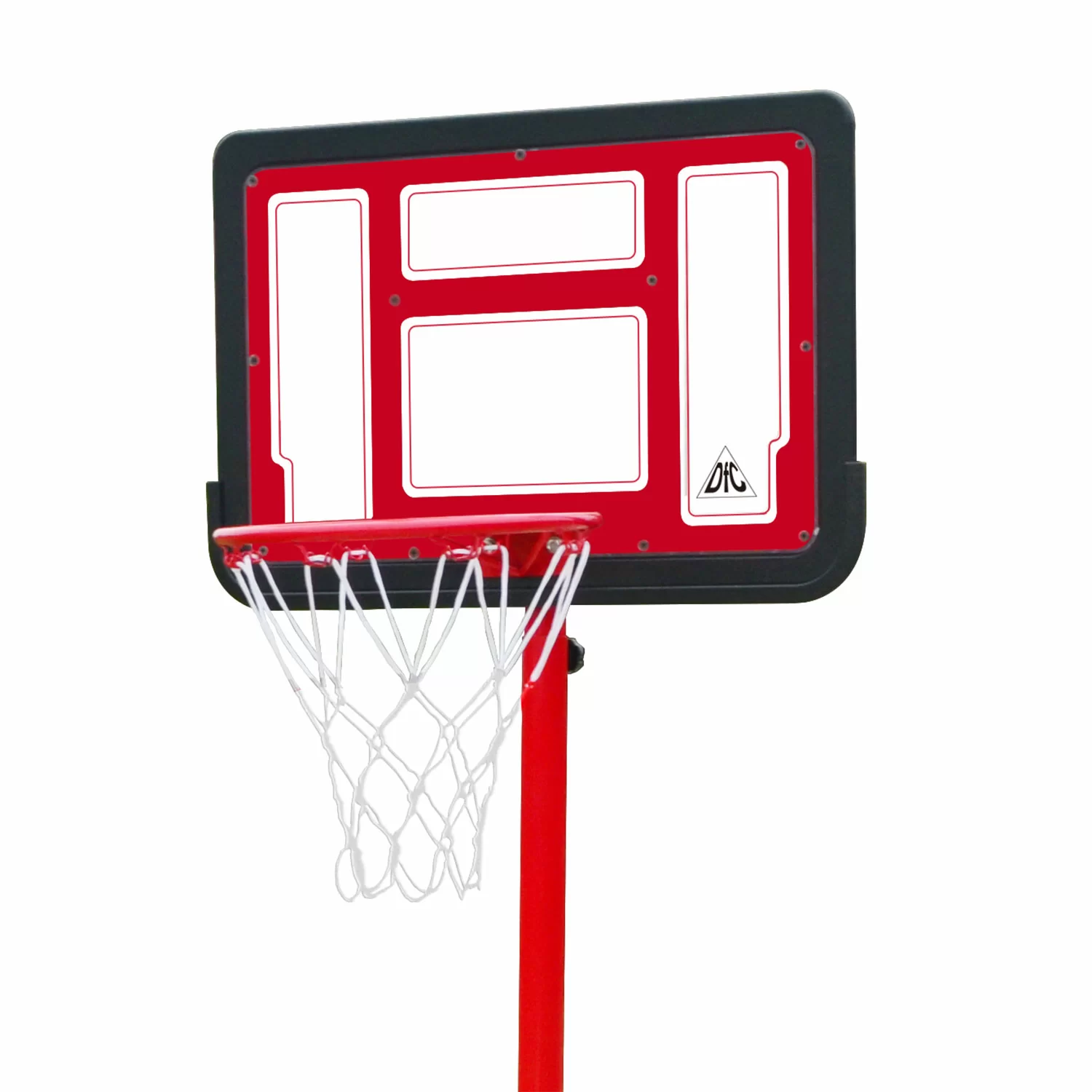 Фото Мобильная баскетбольная стойка DFC KIDSB2 п/п черн.щит со склада магазина СпортЕВ