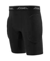 Шорты вратарские с защитой JÖGEL ScalePad Goalkeeper Shorts, черный