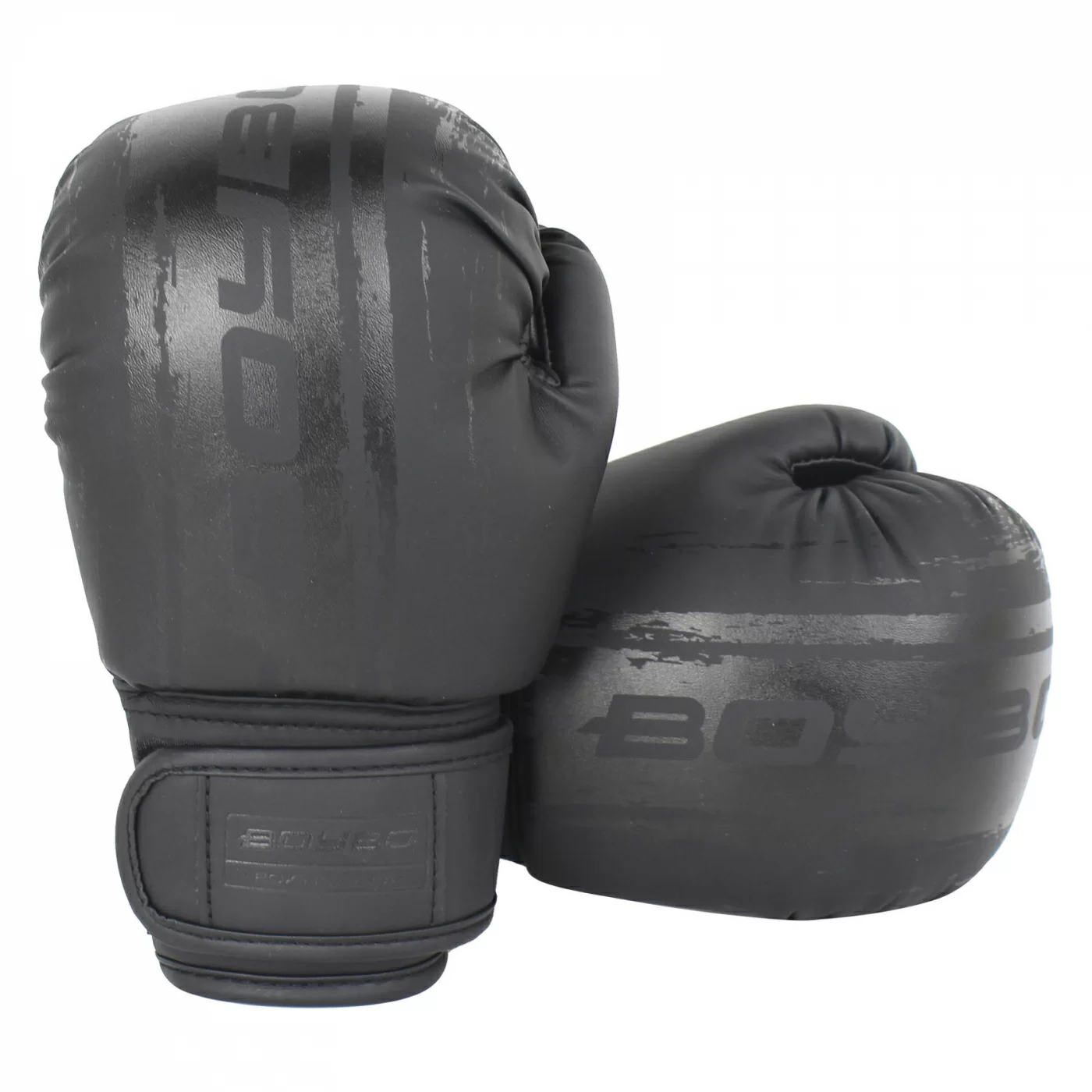Фото Перчатки боксерские BoyBo Stain флекс черные BGS322 со склада магазина СпортЕВ