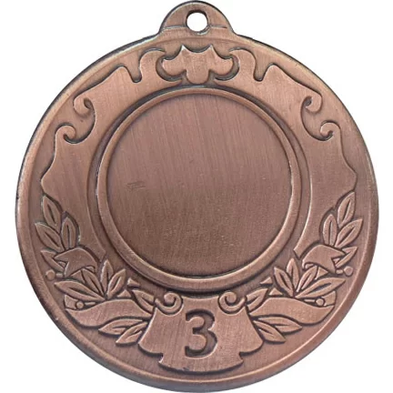 Фото Медаль MZ 27-50/В 3 место (D-50 мм, D-25 мм, s-1,5 мм) со склада магазина Спортев
