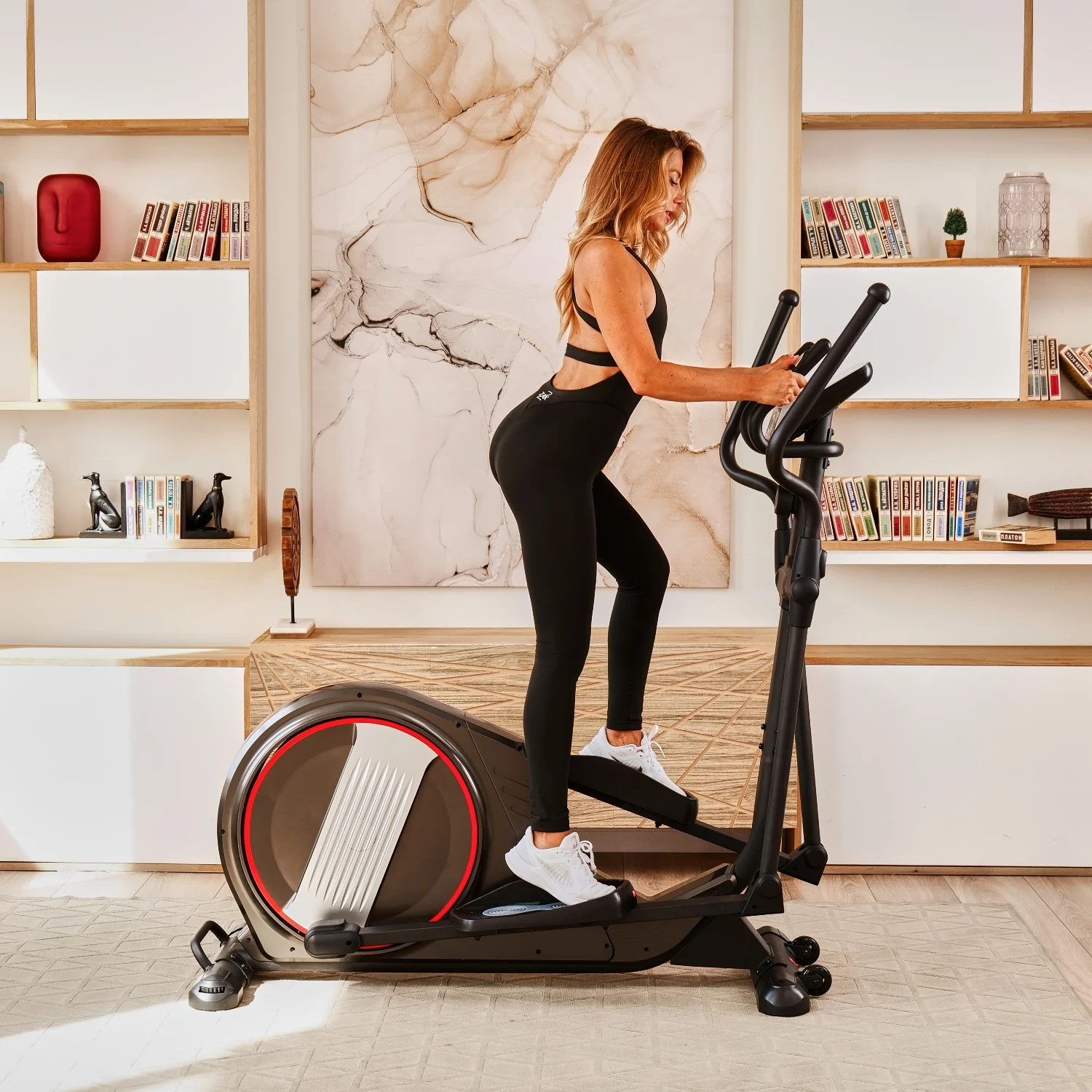 Фото Эллиптический тренажер DFC E97501 магн. со склада магазина Спортев