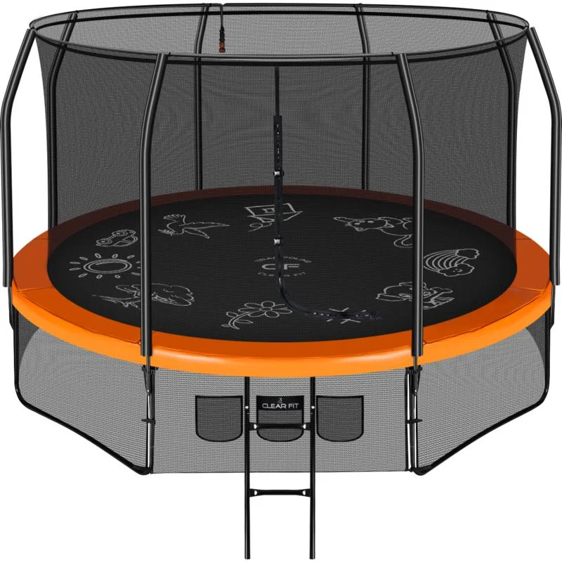 Фото Каркасный батут Clear Fit FamilyHop 10Ft со склада магазина Спортев