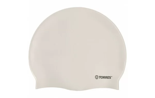 Фото Шапочка для плавания Torres Flat силикон белый SW-12201WT со склада магазина СпортЕВ