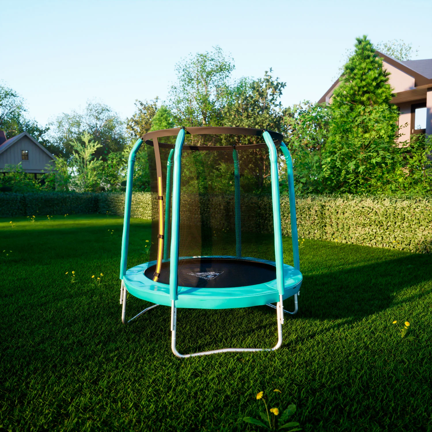 Фото Батут DFC JUMP STREET 6ft внутр.сетка (183cм) 6FT-JST-E со склада магазина Спортев