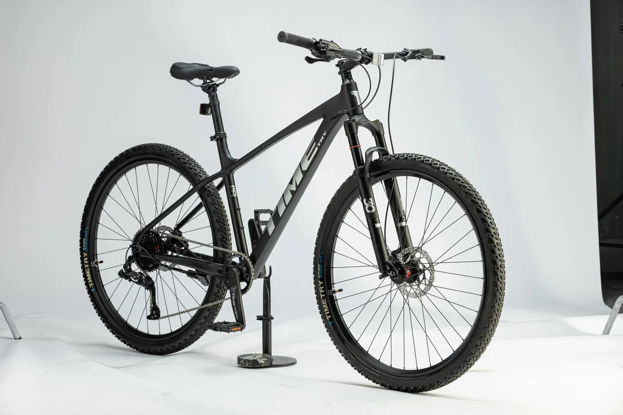 Фото Велосипед Timetry TT303 27.5" 10 скор. черный со склада магазина Спортев