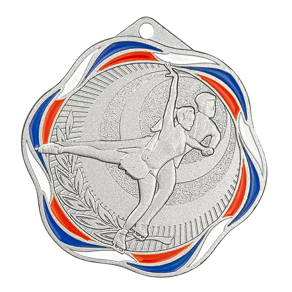 Фото Медаль MZP 580-50/S фигурное катание (D-50мм, s-2 мм) со склада магазина Спортев