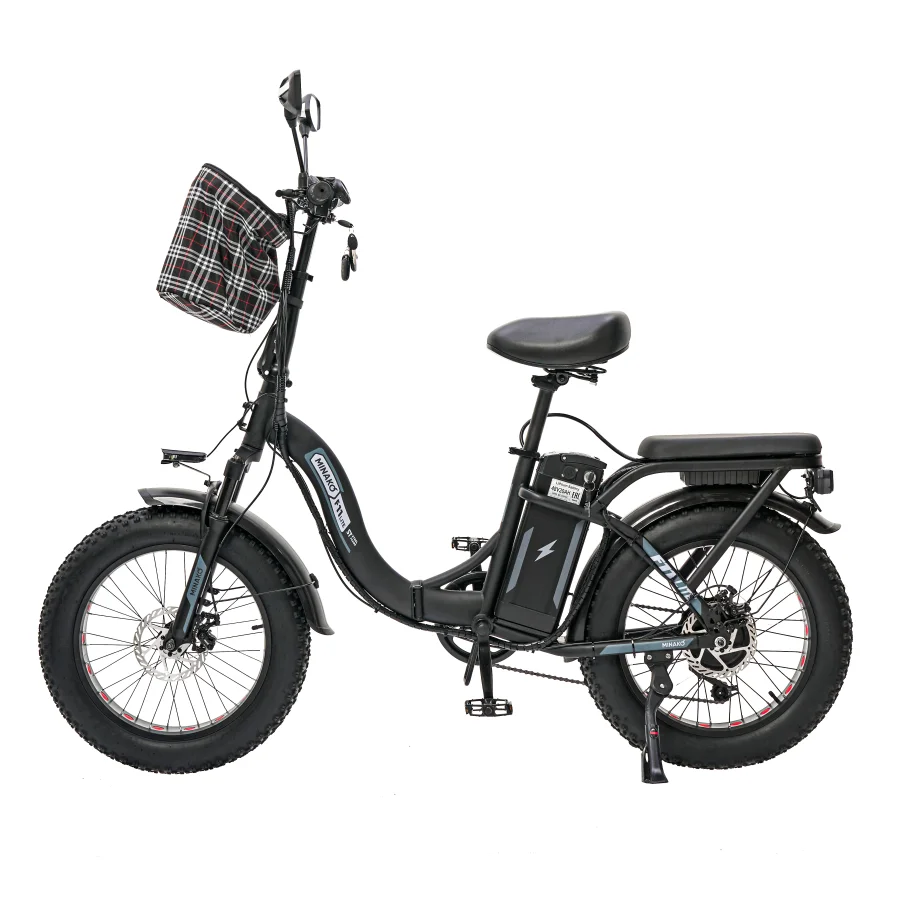 Фото Электровелосипед Minako F11 LITE 48V 20 ah со склада магазина Спортев