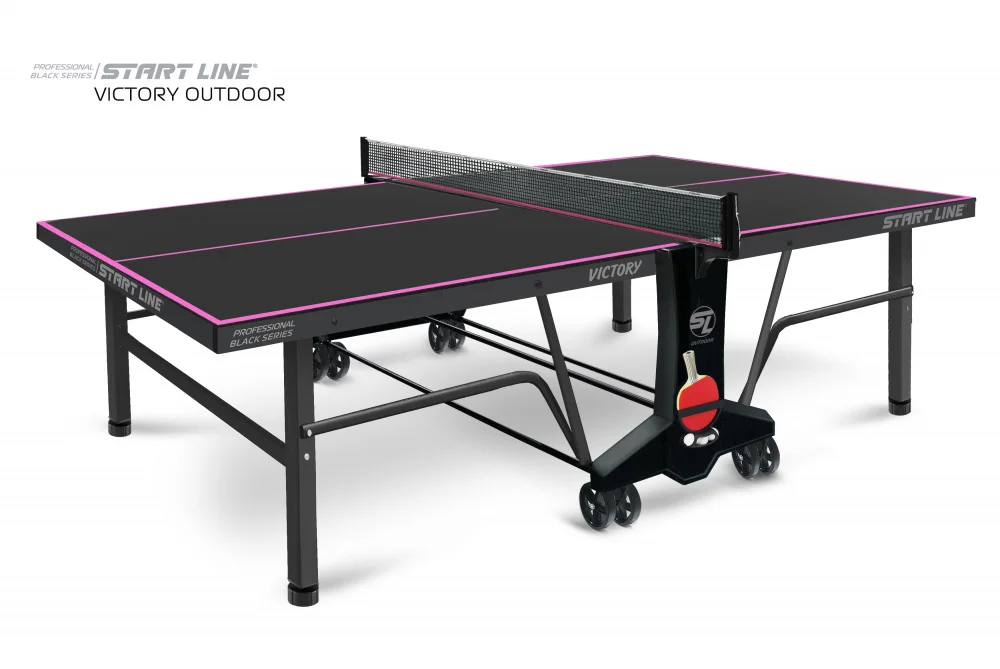 Фото Стол теннисный VICTORY 6 Всепогодный Black со склада магазина Спортев