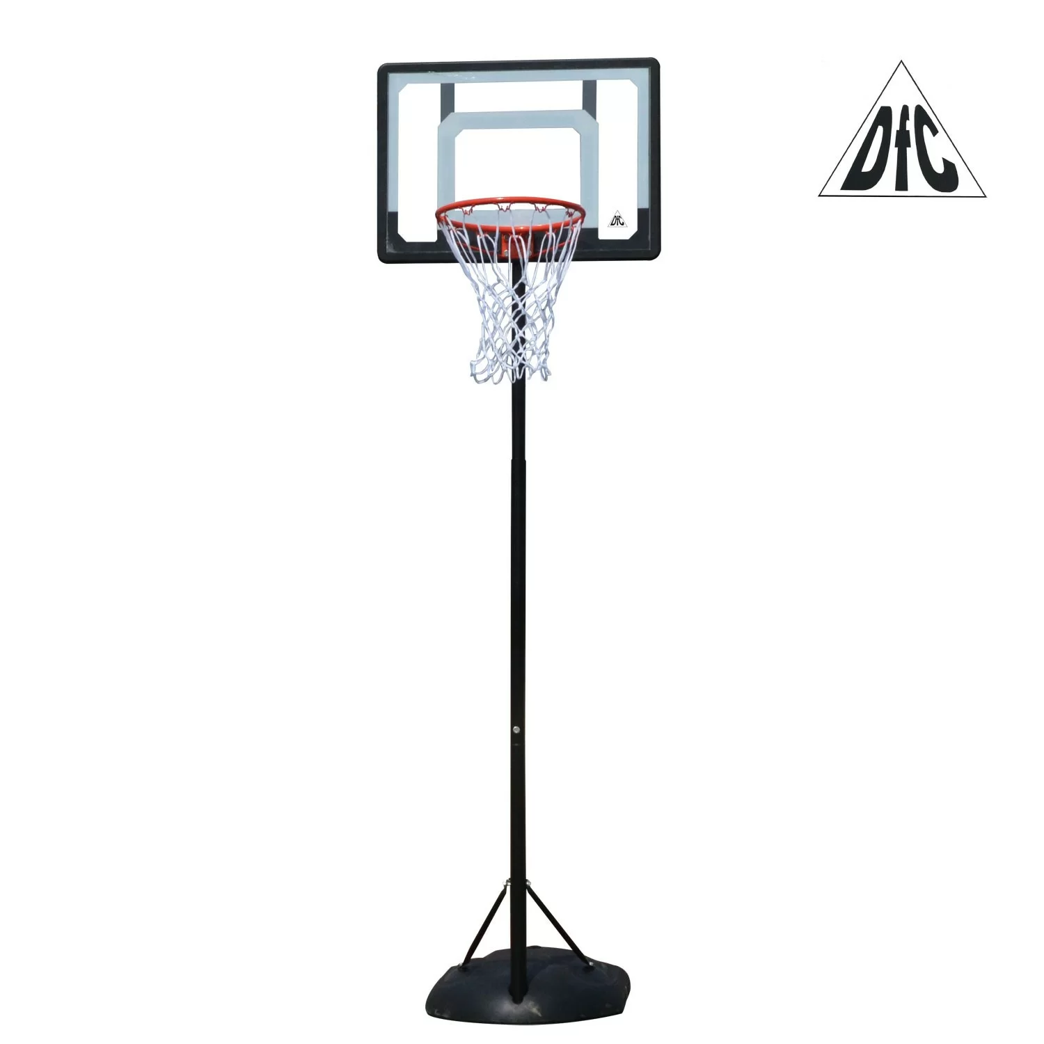 Фото Мобильная баскетбольная стойка DFC KIDS4 80x58cm полиэтилен со склада магазина СпортЕВ